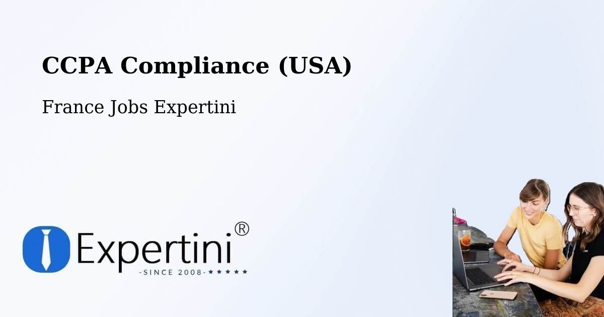 CCPA Privacy Rights & Compliance Notice – Réding - France Jobs Expertini