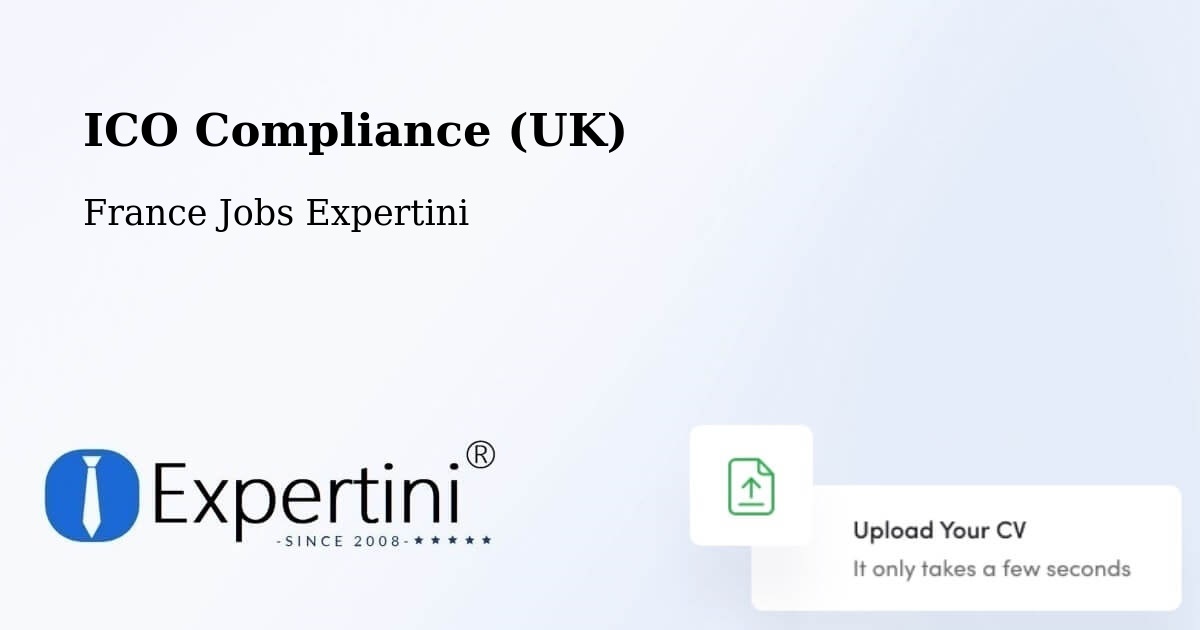 UK Data Protection & ICO Compliance – Réding - France Jobs Expertini