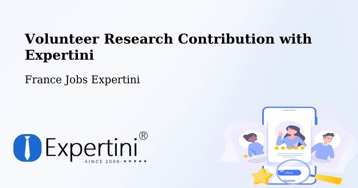 Volunteer Research Contribution Program – Réding - France Jobs Expertini